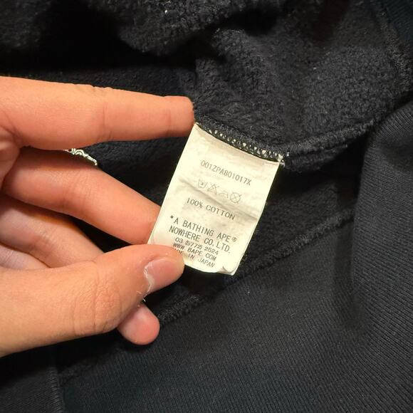 Authentic Bape 2000’s Leopard Print Full Zip Hoodie L - Picture 6 of 7